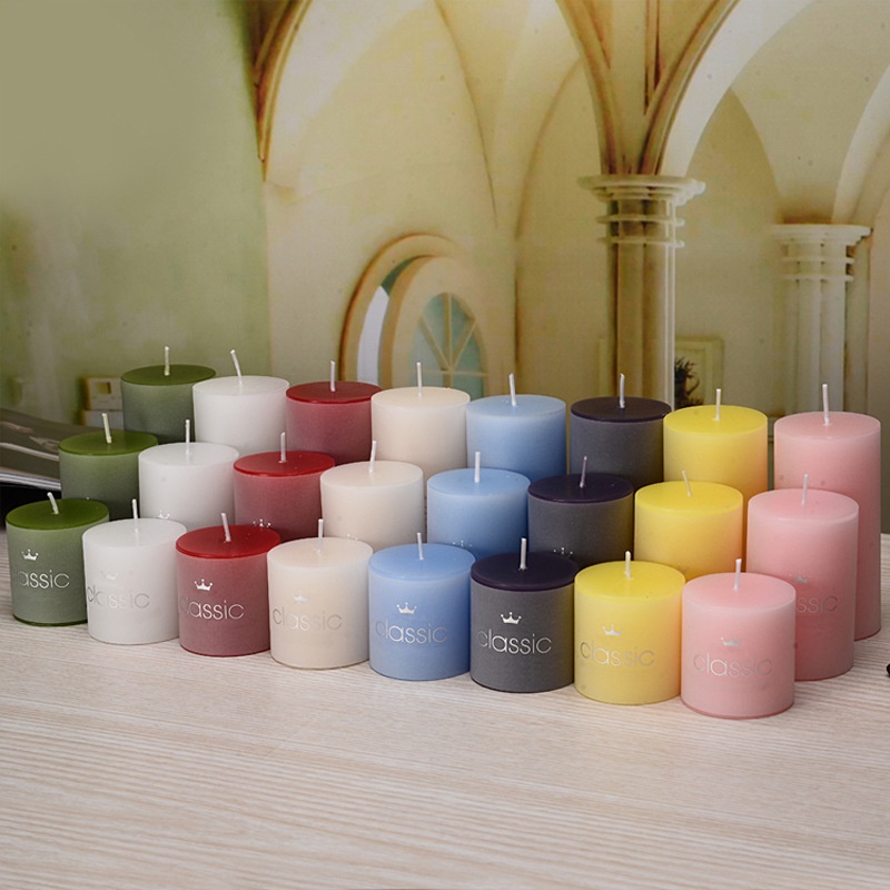Nến Thơm Tinh Dầu Thơm Phòng, Candles Mùi Hoa Nhài Cherry Hoa Hồng Không Tạo Khói Thời Gian Cháy Đến 10h