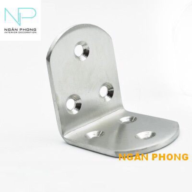BỘ 2 MÃ GÓC INOX 201 - 3 MM