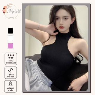 Áo croptop nữ ba lỗ ôm body basic ulzzang HIJUNE CT05