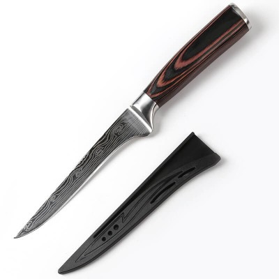 [FREESHIP 50K] DAO - DAO BẾP NHẬT BẢN CLASSIC BONING THÉP DAMASCUS MÃ ADT120 nt