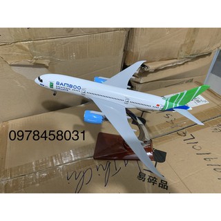 MÔ HÌNH MÁY BAY Bamboo Airways 28cm