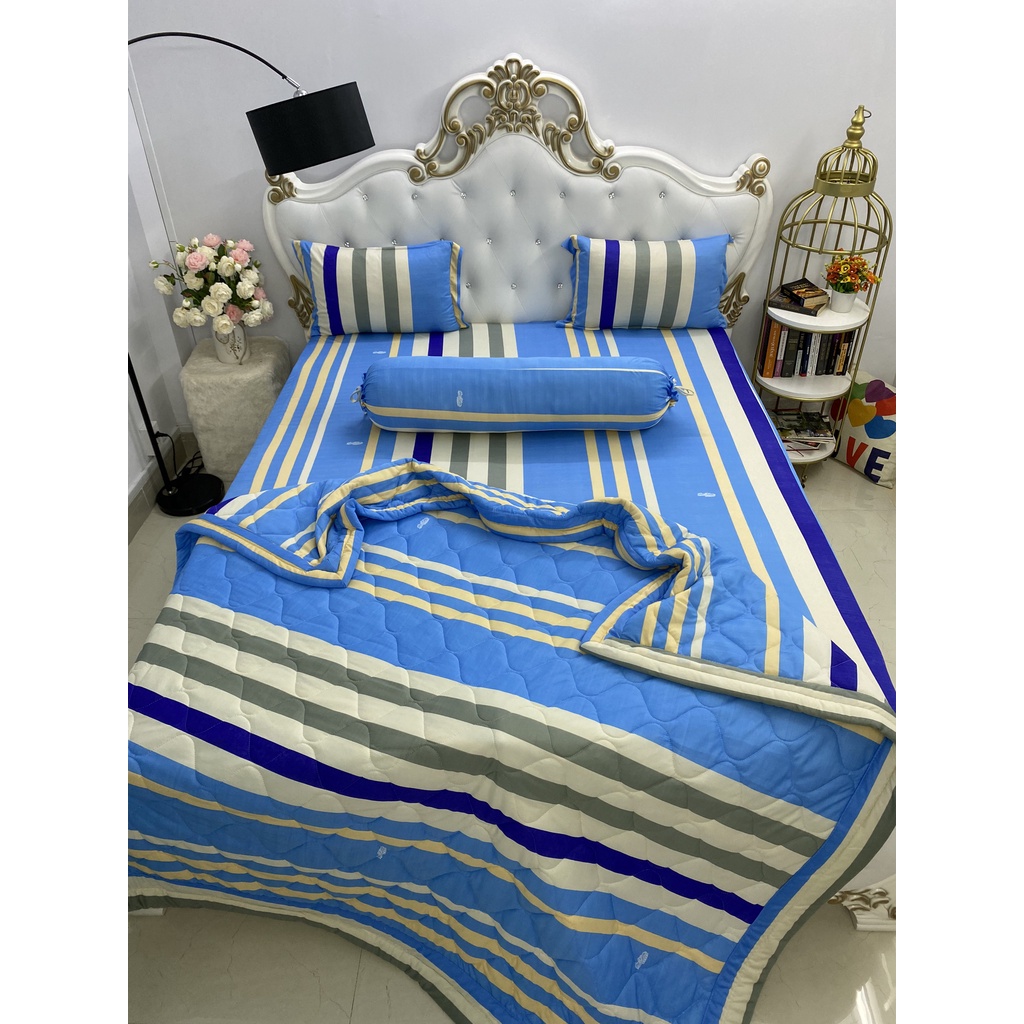BỘ DRAP THUN HÀN QUỐC BÒ SỮA NHIỀU MÀU, ĐỦ KÍCH THƯỚC | BigBuy360 - bigbuy360.vn