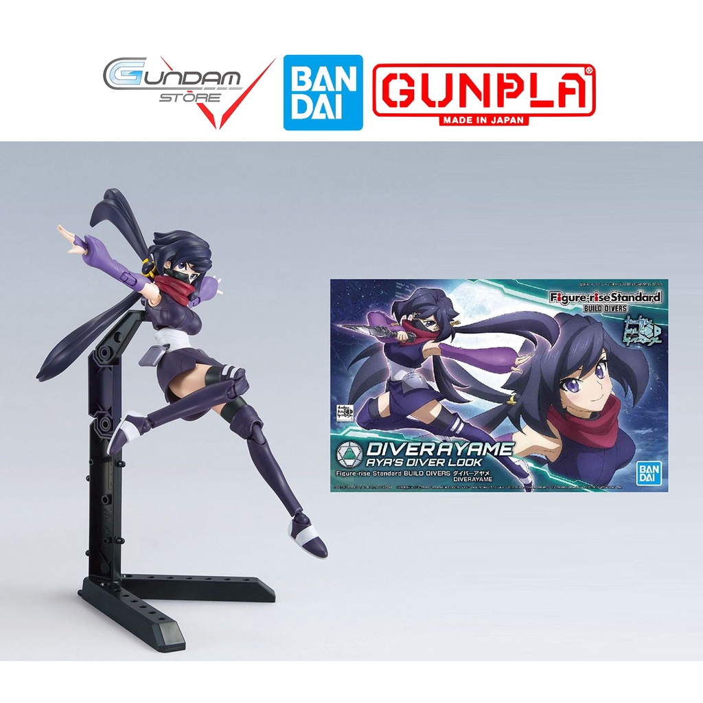Mô Hình Gundam HG Diver Ayame Figure Rise 1/144 Bandai HIGH GRADE HGBD Build Divers Đồ Chơi Lắp Ráp Anime Nhật