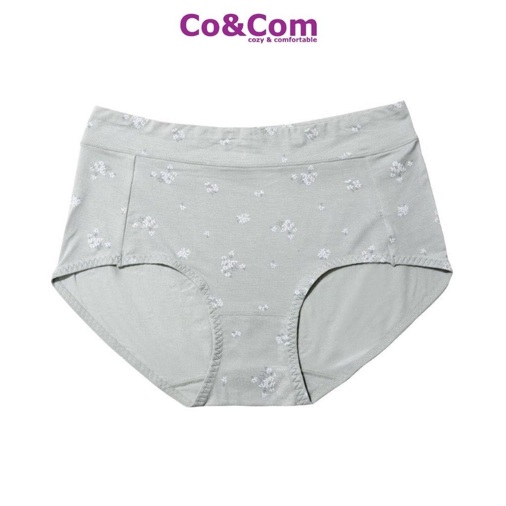 Quần Lót Nữ Cao Cấp, Quần Chip Cạp Cao Co&Com NO9013/15 Modal Hoa Nhí Kháng Khuẩn | BigBuy360 - bigbuy360.vn