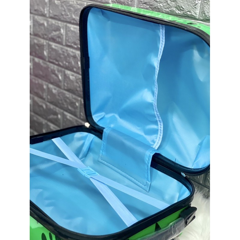 Vali kéo trẻ em 3D hàng họa tiết 2 mặt xuất UK