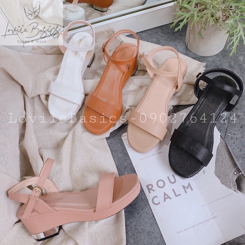 SANDAL NỮ LOVIIE BASICS - GIÀY ĐẾ XUỒNG KẸP QUAI MẢNH CỘT DÂY THỜI TRANG - GIÀY SANDAL CHIẾN BINH S211208