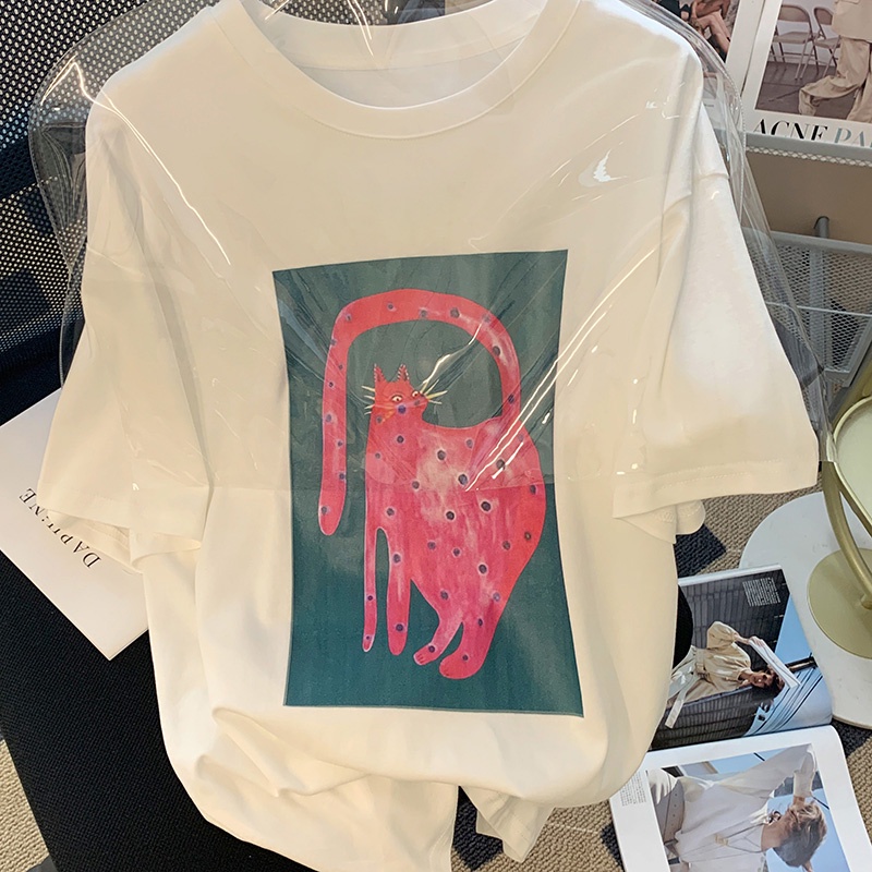 NRVP Áo Thun Tay Ngắn Cổ Tròn Thời Trang Mùa Hè Phong Cách Hàn Quốc 2022 Cho Nam Và Nữ