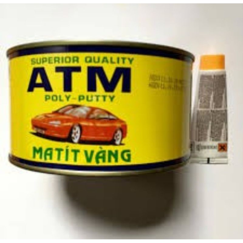Bột trét matit vàng ATM trét đa năng lon 1.2 kg