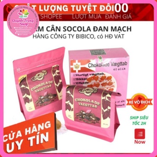  Kẹo socola giảm cân Chokolade Vaegttab, bản mới màu hồng [chính hãng, date xa]