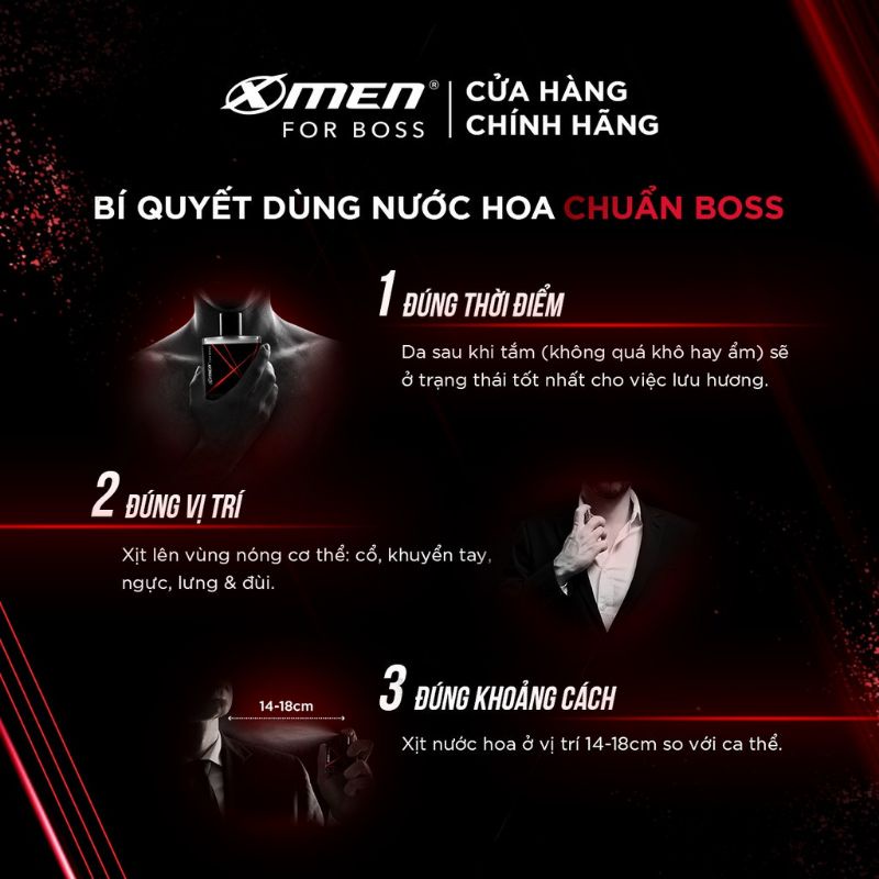 Nước hoa bỏ túi Xmen