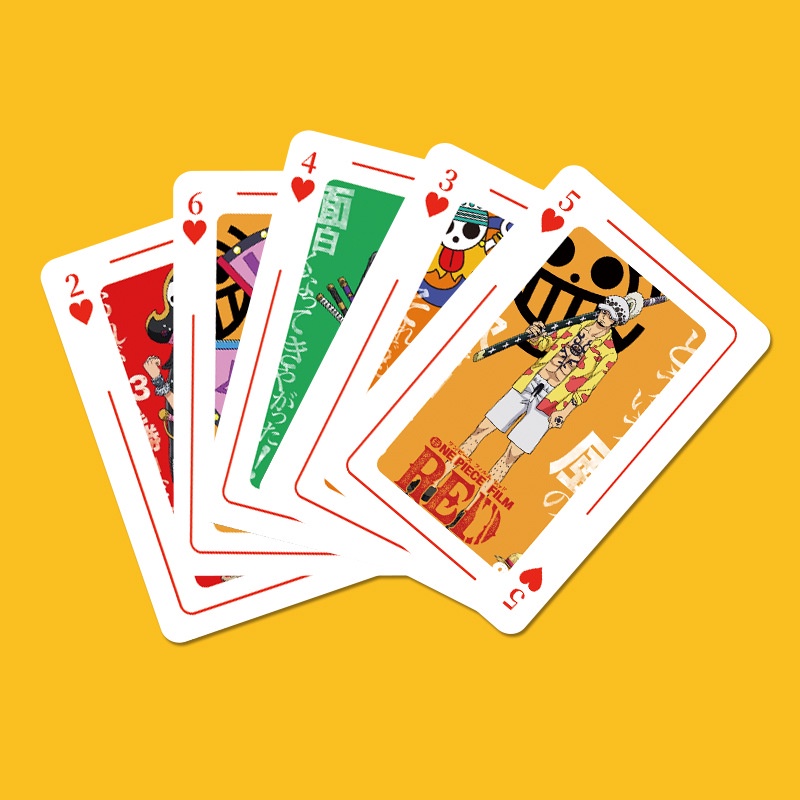 Bộ Bài 54 Miếng Hình Nhân Vật Trong Phim Hoạt Hình ONE PIECE