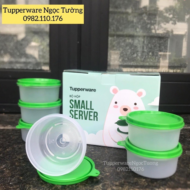  Tupperware - Hộp trữ mát small saver 200ml nắp tròn kín nước kín khí (1 hộp)