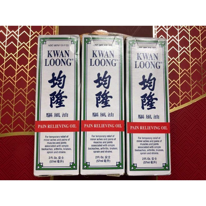 Dầu nóng Kwan Loong Pain Relieving oil 57ml