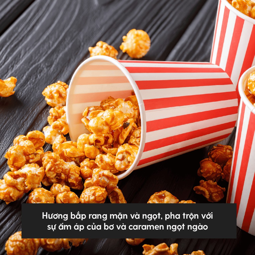 Tinh Dầu Phối Hương Caramel Popcorn (Ngọt Thú Vị) Làm Nến Thơm, Xông Thơm Phòng HENY GARDEN