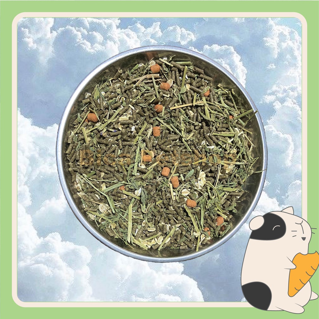 Thức ăn cho thỏ, bọ Alfalfa ngừa cầu trùng, tiêu chảy dưới 6 tháng tuổi