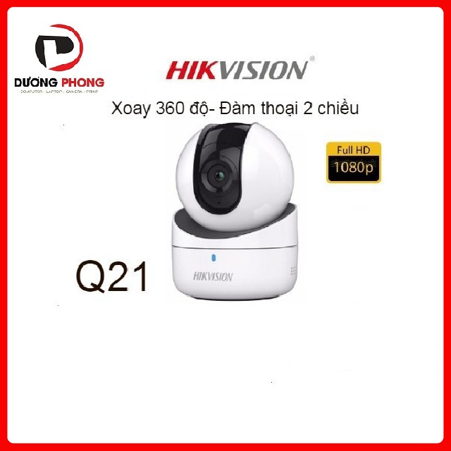 [Tặng thẻ nhớ 32Gb] Camera IP Hikvision DS-2CV2Q21FD-IW 2 MP Chính hãng - Xoay 360
