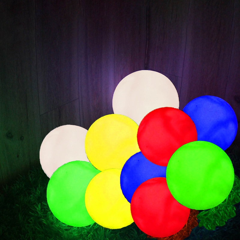 Đèn Led Hình Tròn Gắn Bong Bóng Trang Trí Tiệc