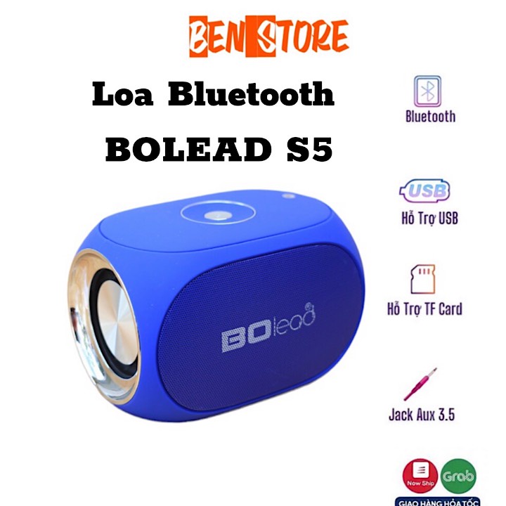 Loa bluetooth cao cấp Bolead S5 - nghe bolero cực hay