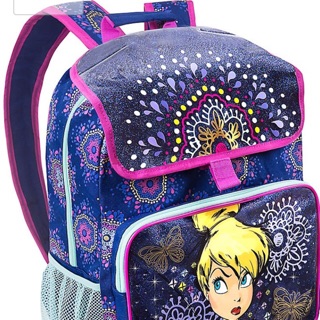 Ba Lô Lớn Đi Học Cho Trẻ Hình Tinkerbell - Có Đèn - Nhãn Hàng Disney - Hàng Mỹ Xách Tay Chính Hãng