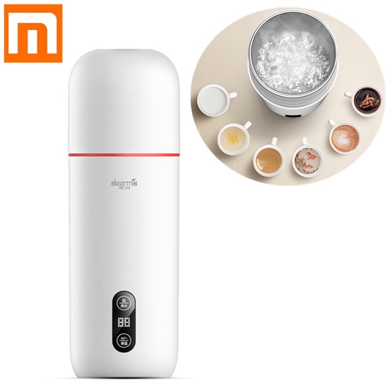 Bình đun nước giữ nhiệt có hiển thị nhiệt độ Xiaomi Deerma 350ml