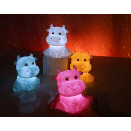 đèn ngủ bò DL14 Đèn Led trâu vàng Siêu Dễ Thương