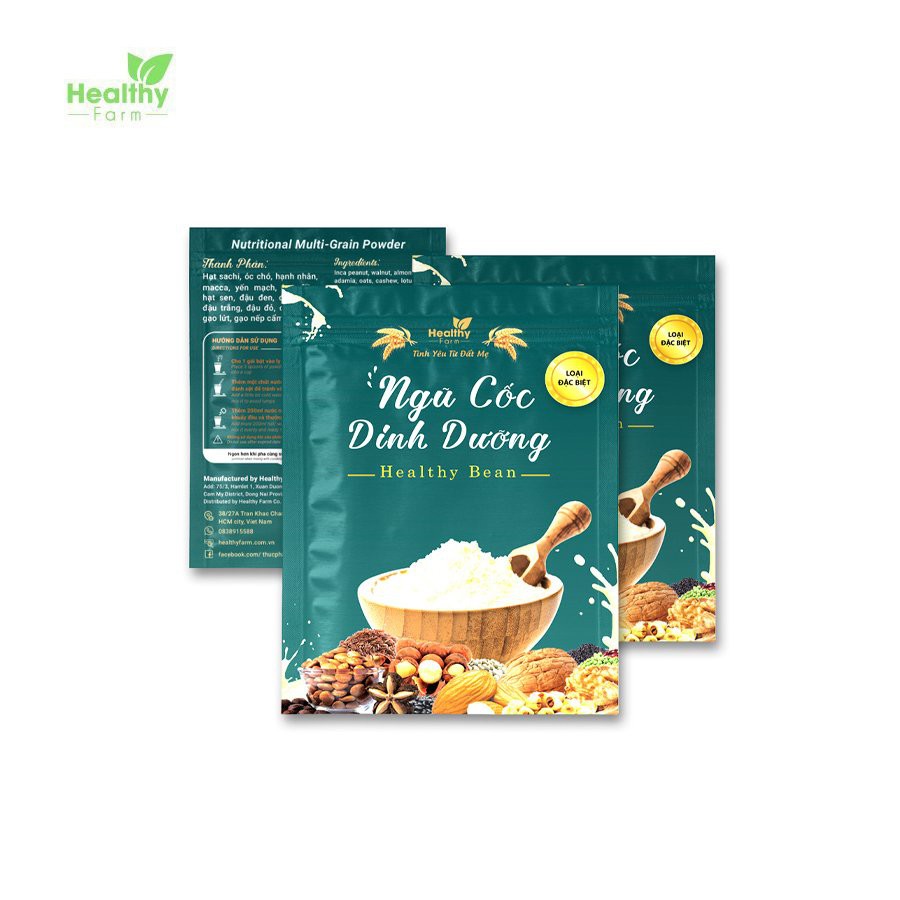 Ngũ Cốc Dinh Dưỡng Cao Cấp 15 Loại Hạt HeathyBean