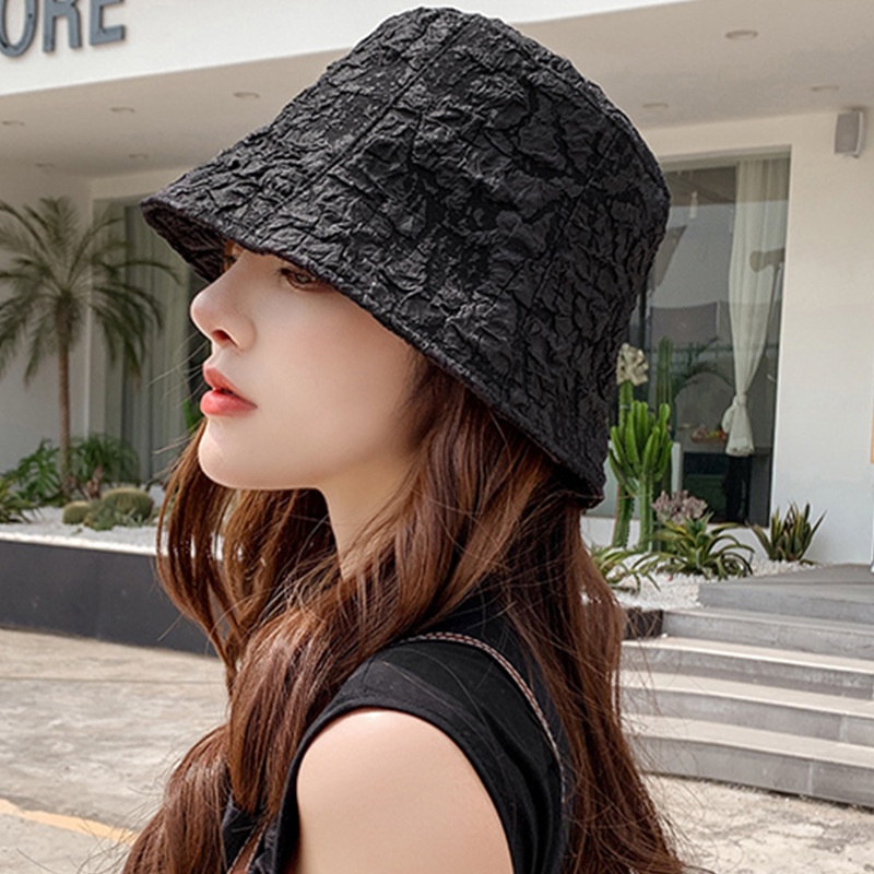 Nón Xô Bucket Vải Sần Phong Cách Hàn RQN2187