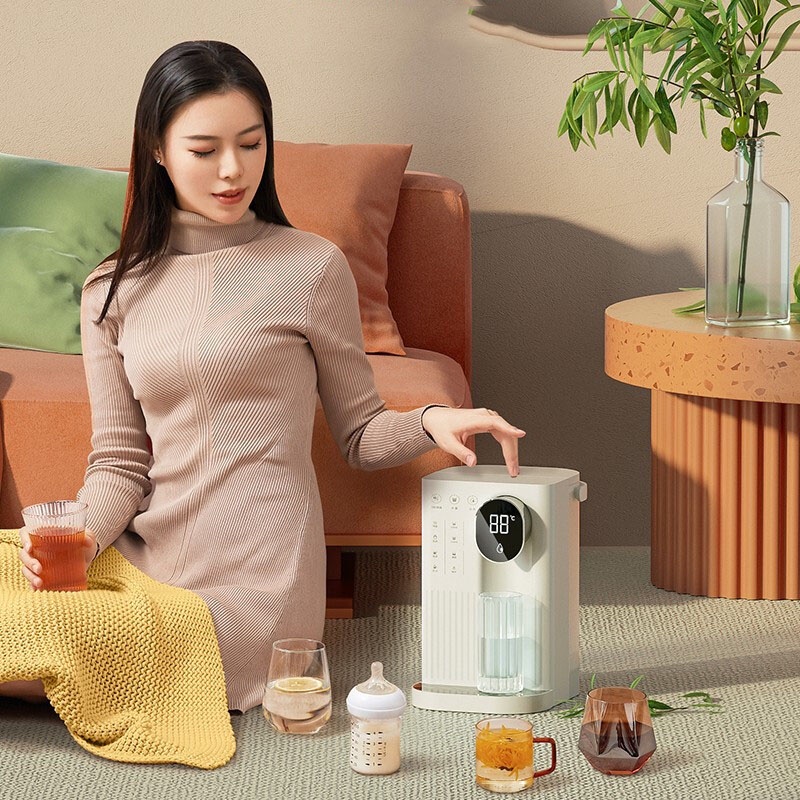 Máy Đun Nước Nóng Xiaomi JMEY T2 Thông Minh Tức Thời 3s, Bình Đựng Nước Nóng, Bình Đựng Nước Để Bàn Tại Nhà