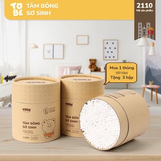 Tăm bông sơ sinh TOBÉ an toàn cho bé, tiện lợi cho cả gia đình