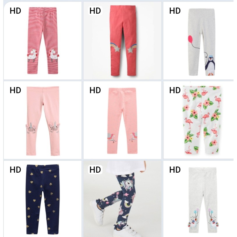 Legging bé gái JUMPING METERS