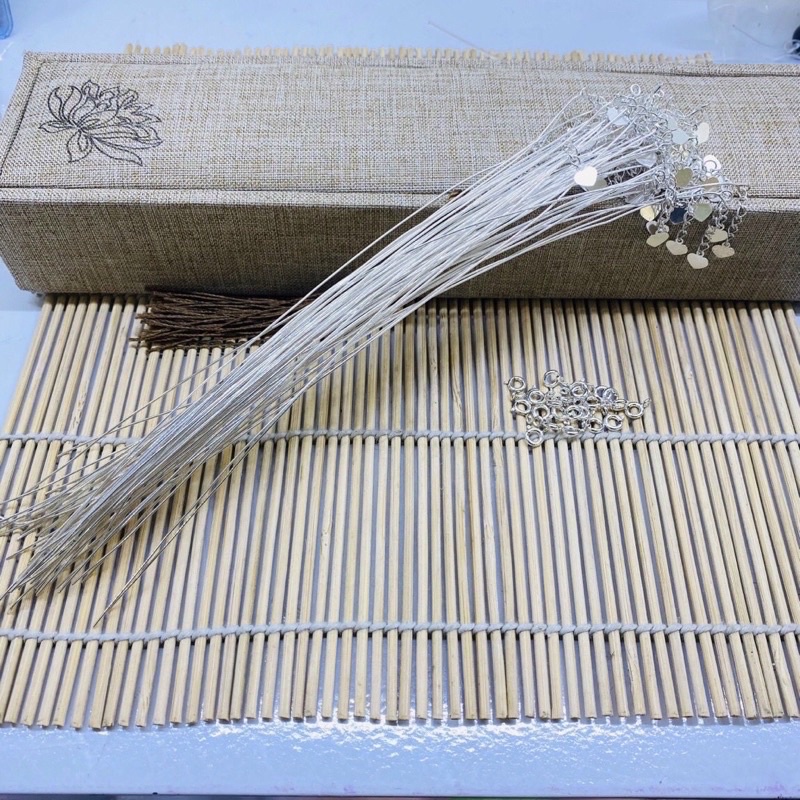 GIÁ SỈ  Bạc chuẩn: Dây lõi bạc/ chỉ bạc - Hàng chuẩn siêu đẹp, PH761