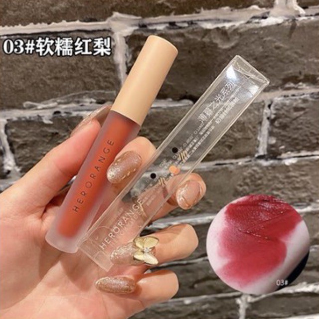 Son Kem Lì Siêu Mềm Mịn Môi Nội Địa Trung Lip Glaze Dupe Merzy - Matte Liquid Lipstick | BigBuy360 - bigbuy360.vn
