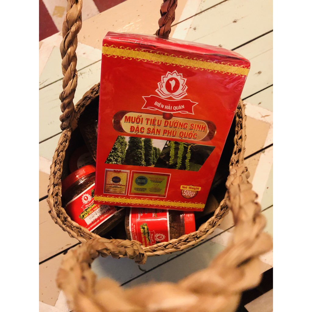 Muối Tiêu Dưỡng Sinh Phú Quốc 500gr | Muối Tiêu