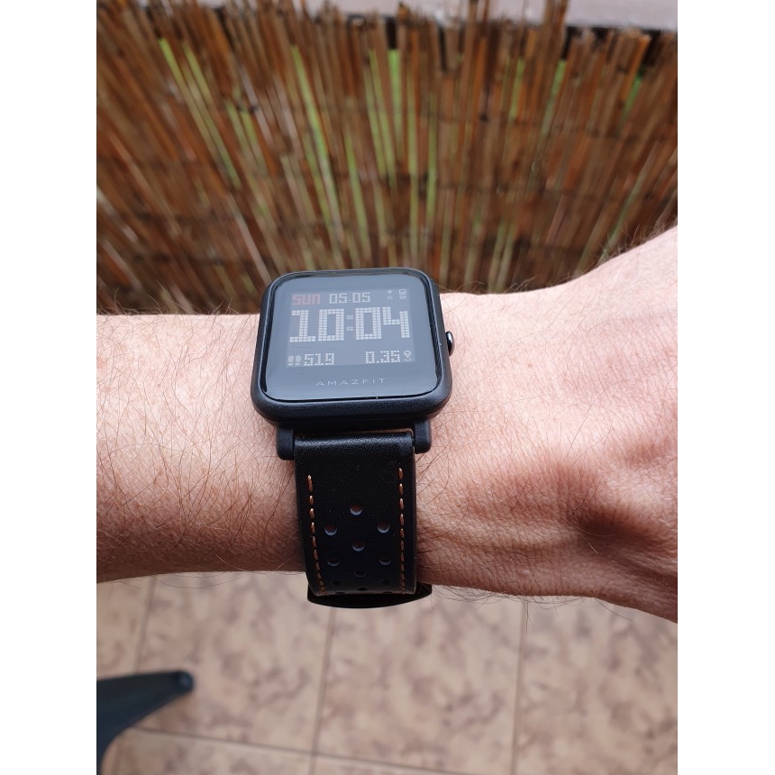 Dây Đeo Bằng Da Cho Đồng Hồ Thông Minh Huami Amazfit Bip Lite Bip S U Bip 3 pro