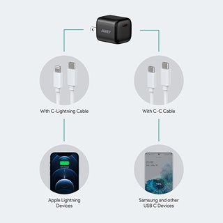 CỦ SẠC NHANH PD3.0 20W AUKEY PA-B1 PRO