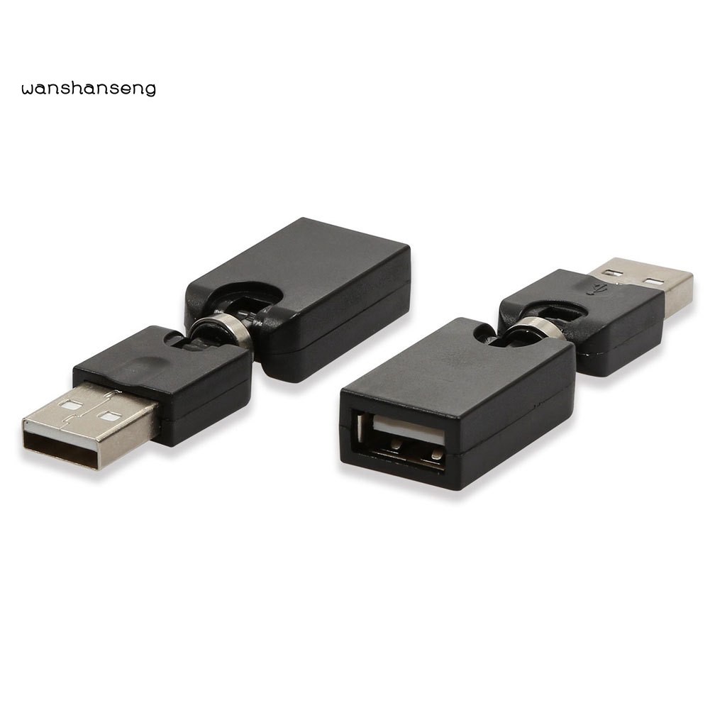 Cáp Chuyển Đổi Usb 2.0 Đầu Đực Sang Đầu Cái Có Thể Xoay 360 Độ | BigBuy360 - bigbuy360.vn