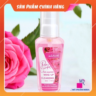 Dung Dịch Tẩy Trang Hoa Hồng Se Khít Lỗ Chân Lông MIK@VONK Rose Garden Make Up Cleansing Water  E296