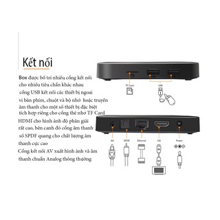 Smart Box TX5 mini CPU 4 nhận android 7.1 biến tv thường thành tivi internet thông minh