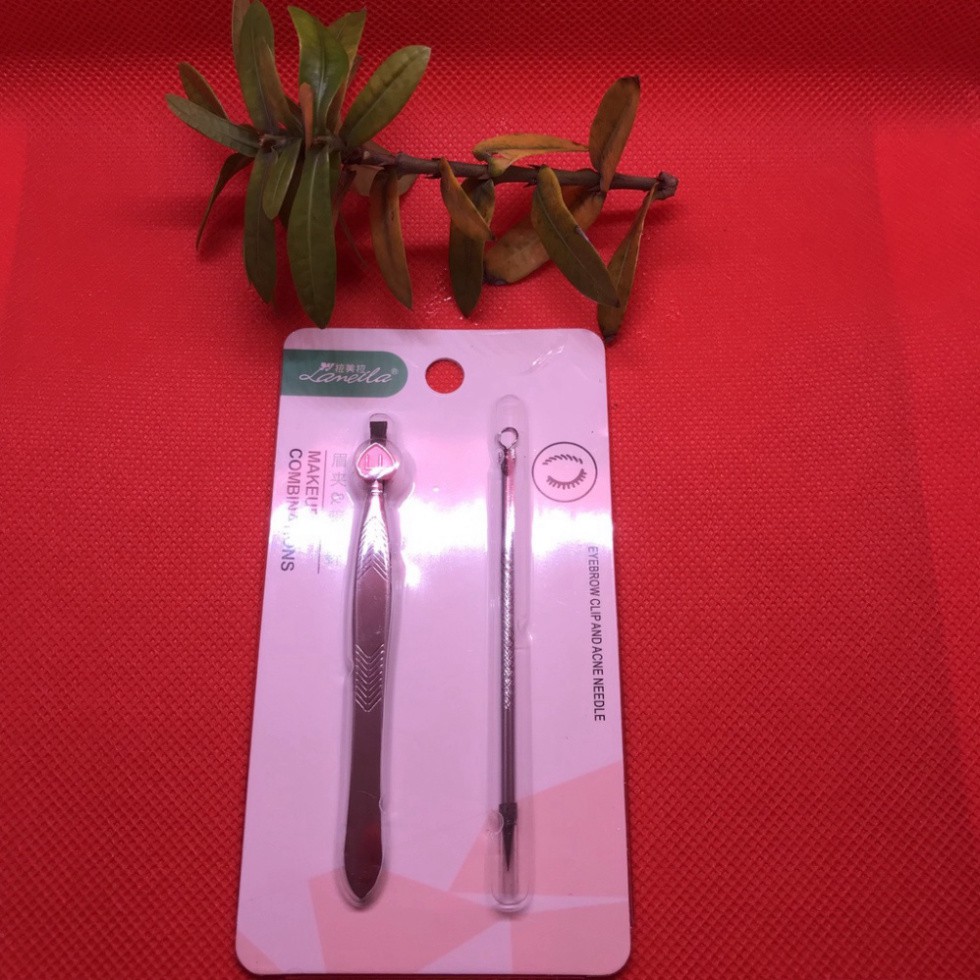 [ Q.Bình Thạnh] Combo nhíp gắp mụn + cây lấy mụn_chích mụn | BigBuy360 - bigbuy360.vn