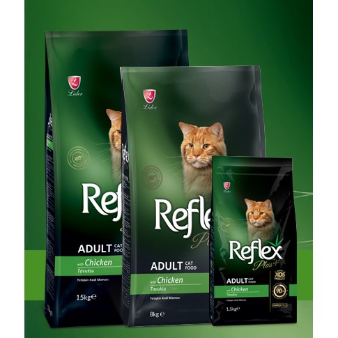 Thức ăn hạt cho mèo trưởng thành Reflex Plus Adult Cat Food (1,5kg)