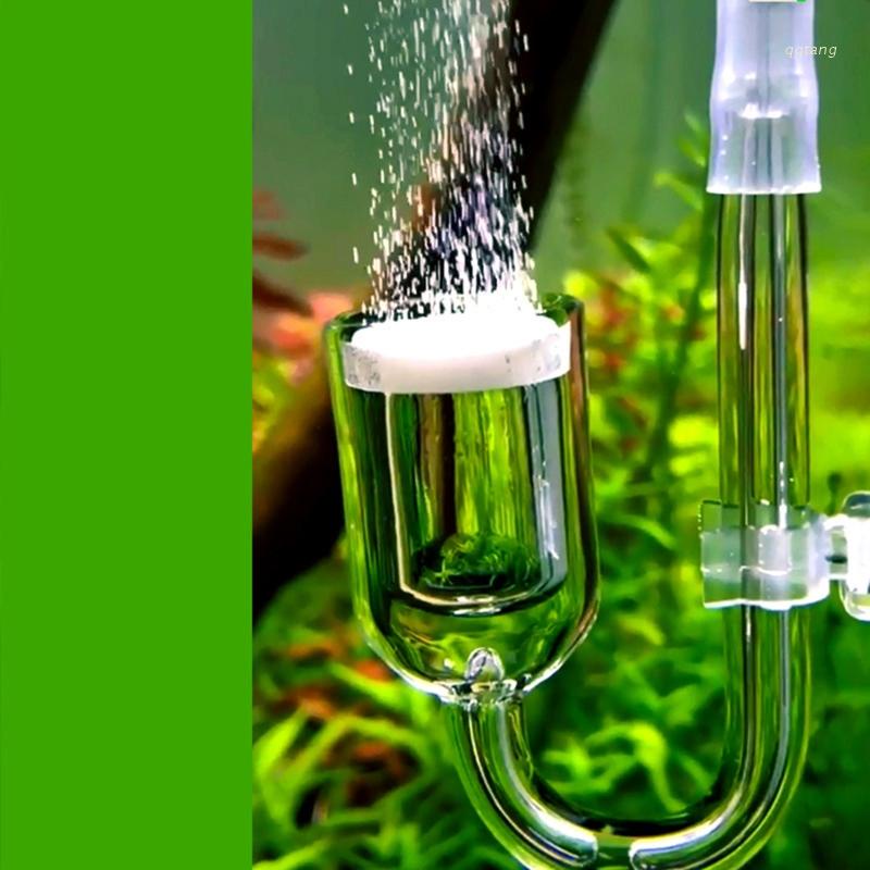QQ Máy Khuếch Tán Khí CO2 Nano Thủy Tinh Chuyên Dụng Cho Bể Cá