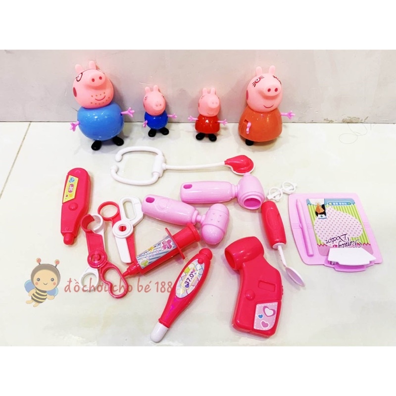 Đồ chơi gia đình heo peppa nhiều mẫu