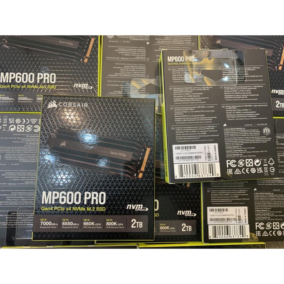 Ổ cứng SSD M2 PCIe Gen4 Corsair MP600 Pro - 1T / 2TB