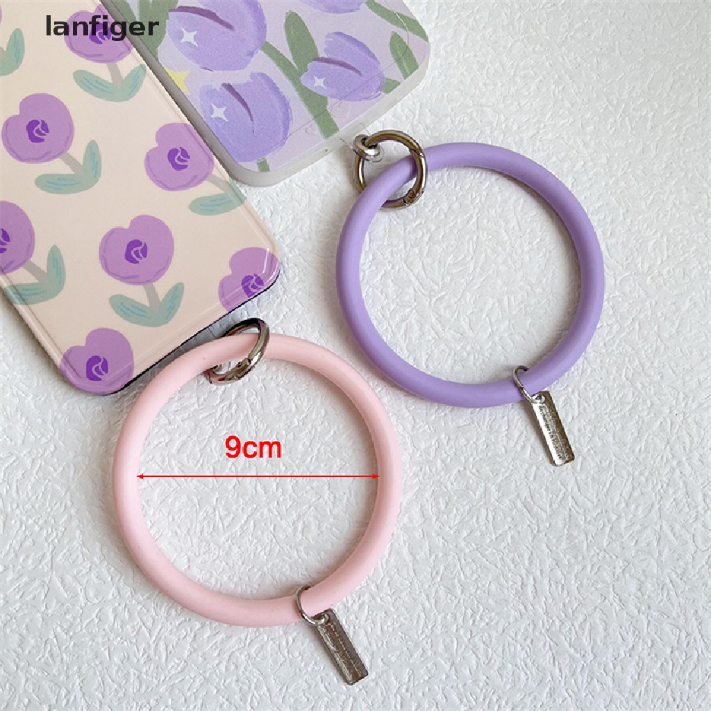 Dây Đeo Điện Thoại Bằng Silicone Mềm Chống Thất Lạc