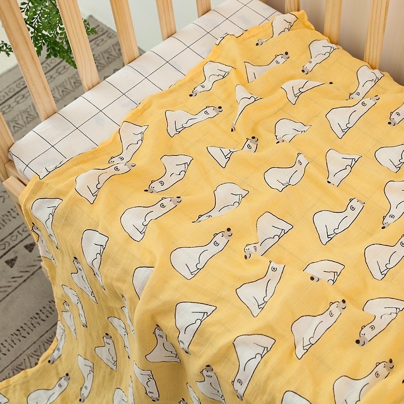 Khăn sợi tre 4 lớp siêu thấm hút xịn xò