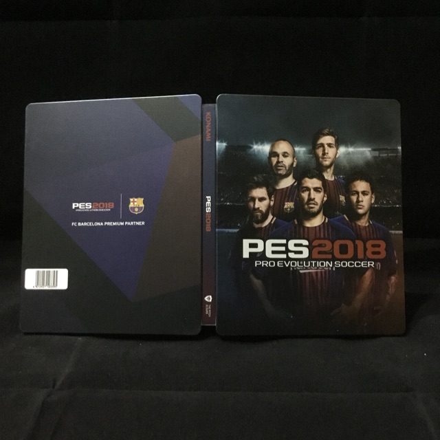 Steel book pes2018 pro evolution soccer không đĩa