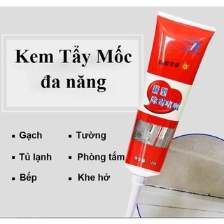 Gel Tẩy Mốc Tẩy Trắng Đa Năng 120g - Keo Tẩy Mốc Chân Tường