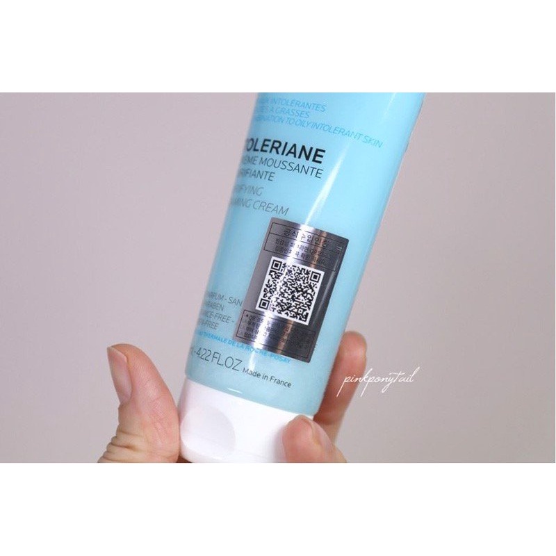 Sữa Rửa Mặt Tạo Bọt Làm Sạch Dịu Nhẹ La Roche-Posay Toleriane Purifying Foaming Cream 125ml