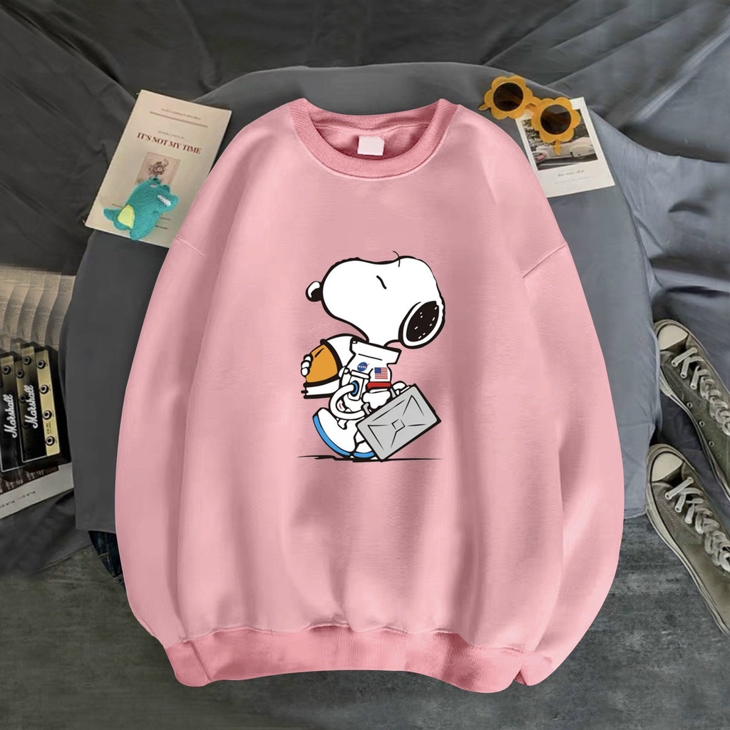 ÁO SWEATER NỈ UNISEX IN SNOPE PHI HÀNH GIA PHOM NAM NỮ NHIỀU MÀU