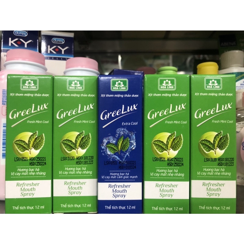 XỊT THƠM MIỆNG GREELUX CHÍNH HÃNG - HƠI THỞ THƠM THO, TỰ TIN, QUYẾN RŨ - CHAI XỊT 12ML